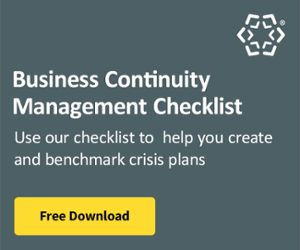 Business Continuity Management Checklist