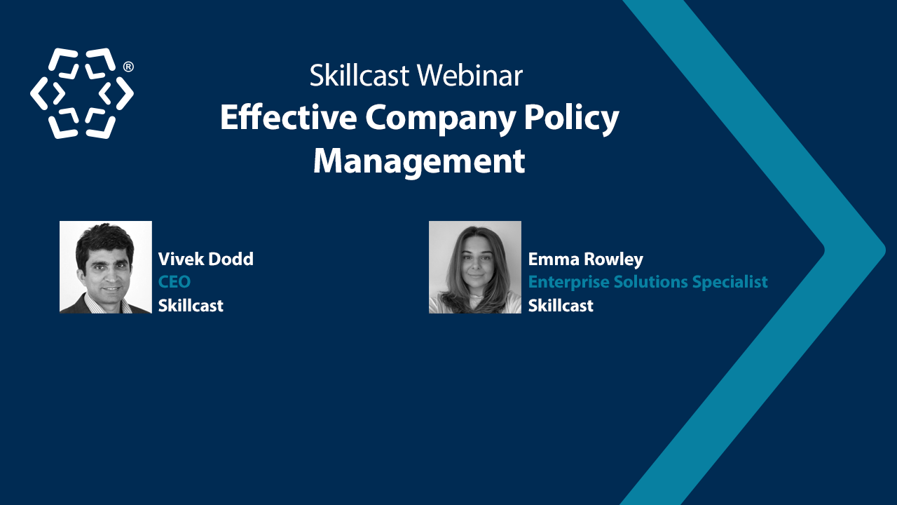 Effective Policy Management Webinar